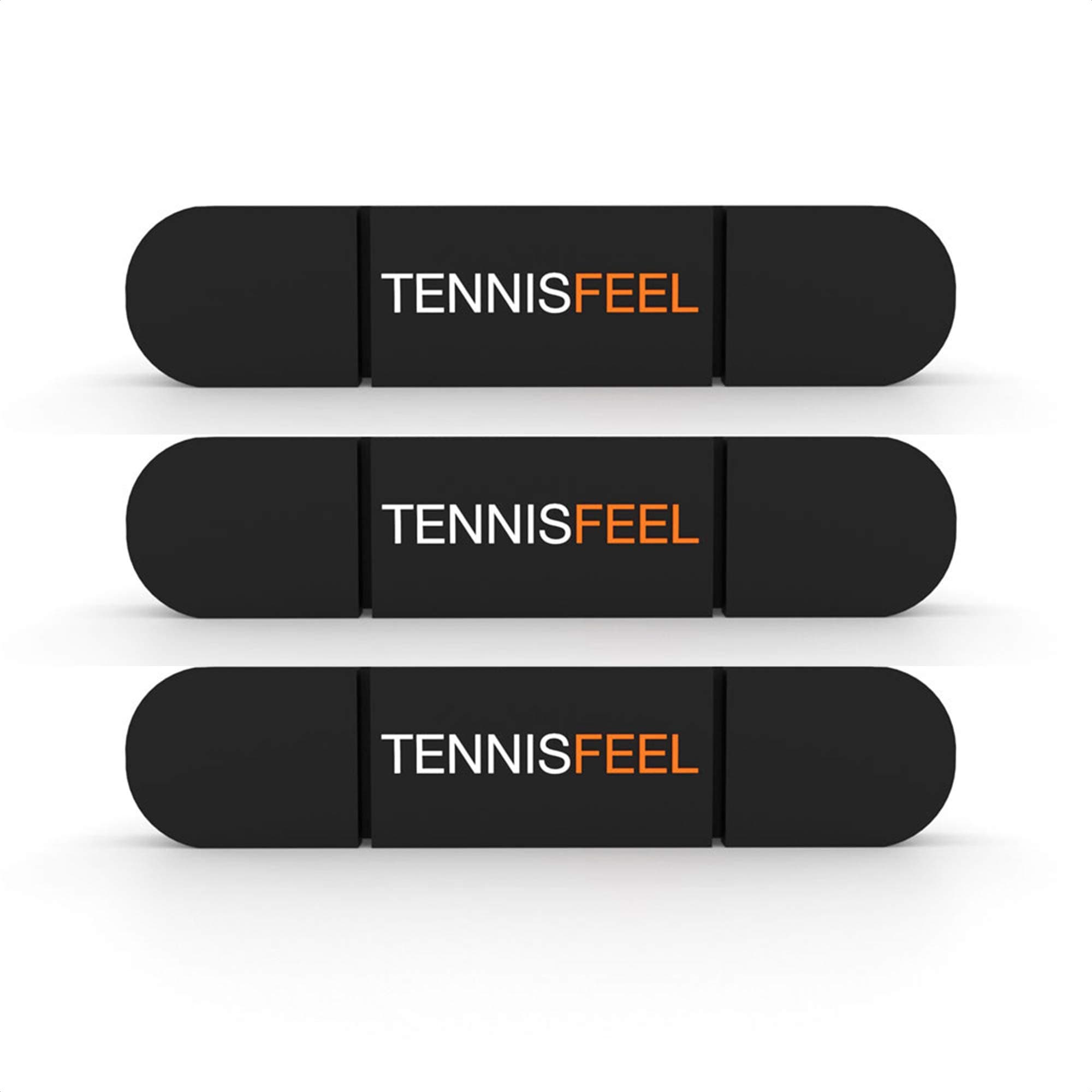 Tennis Feel Clipme | Premium Vibration Dampener | Optimal Holding | Maximum Durability | For Racket and Strings | 7 Colours