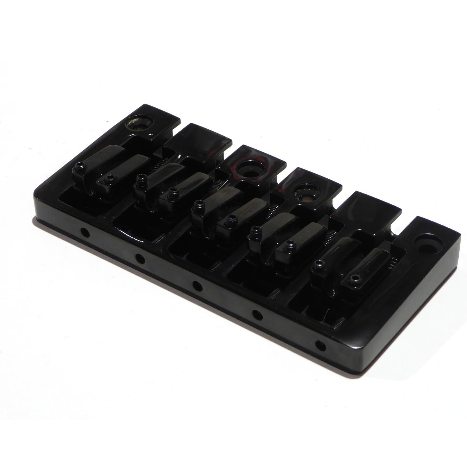5 string Black Bass guitar Bridge by Sung Ill BB185 18mm string spacing
