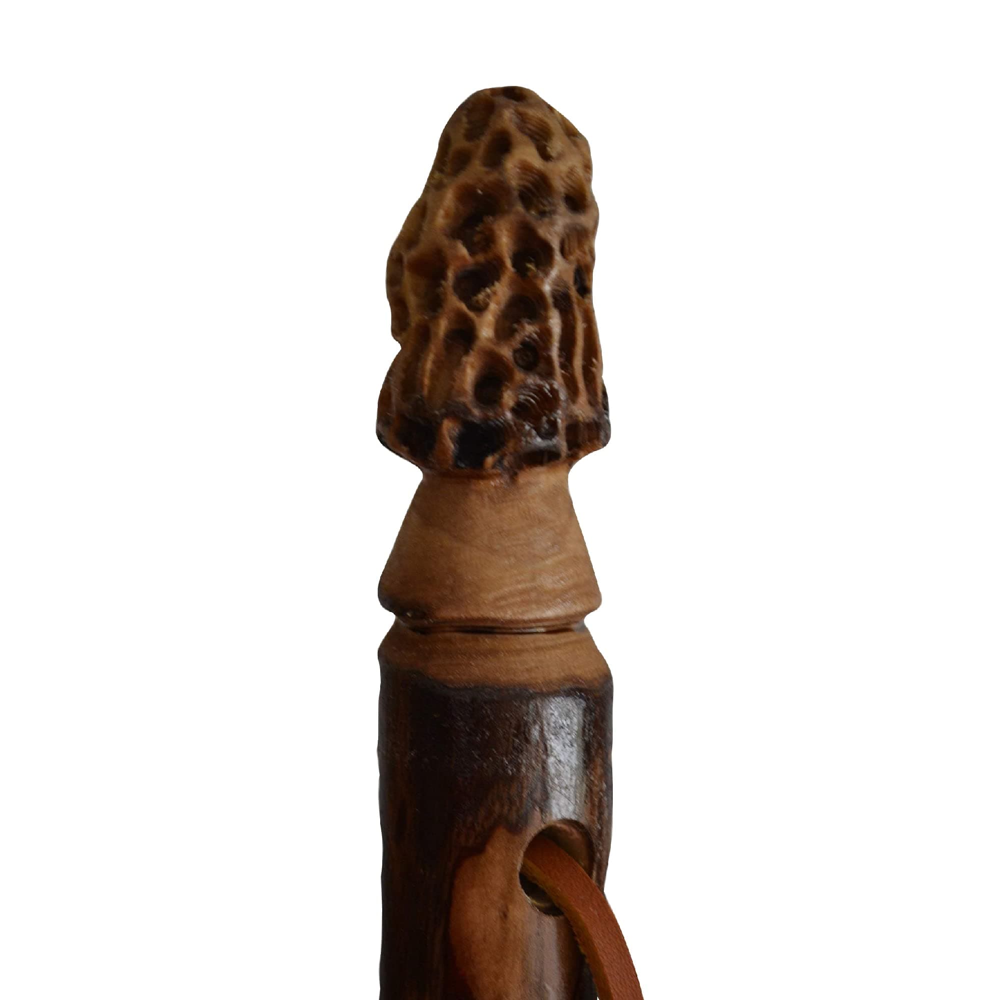 Walking Stick + Morel Mushroom Hunting Stick + Hand Carved Morel + Custom Height Staff