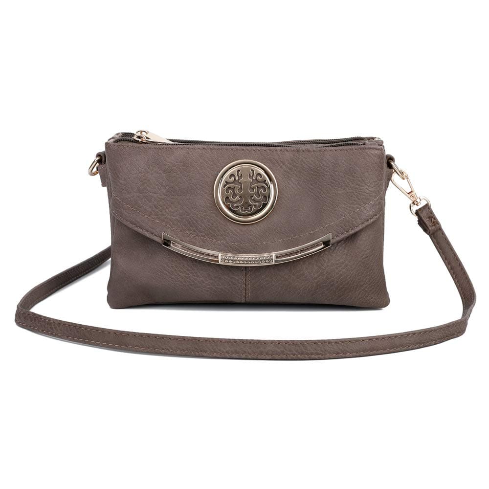 Craze London NEW Womens Small Clutch Bags with Long Adjustable Strap,Adjustable strap With Purse or small Shoulder bag