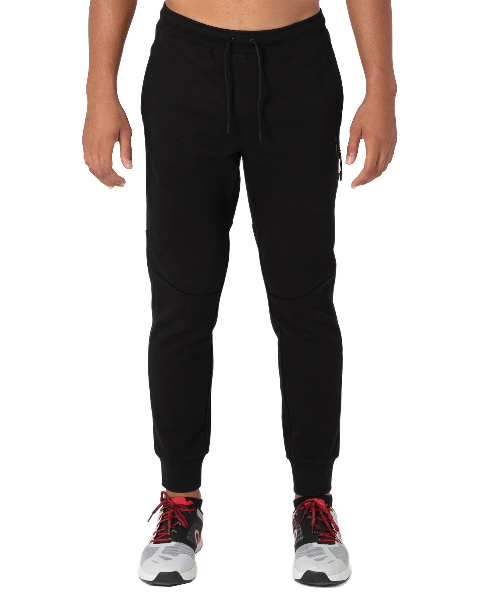 Layer 8Men's Jogger Pant Performance Active Tech Knit 2.0 Athletic Fleece Sweatpant