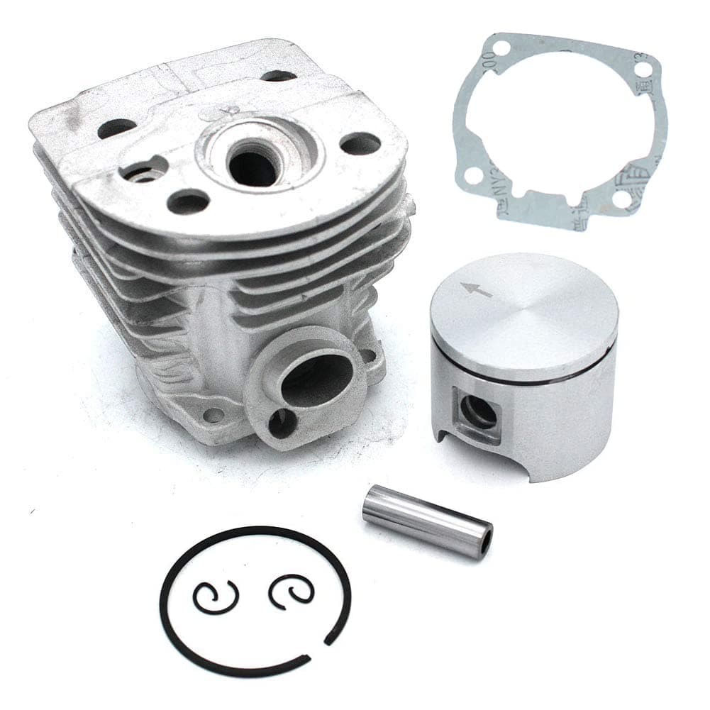 Cylinder Piston Kit 46mm For Husqvarna 50 51 55 51EPA 55EPA 55EU1 55Rancher 55 Rancher EPA Chainsaws Replacement Parts# 503 50 91-04 503609171 503609171 503971871 503609172 503924171 503609108