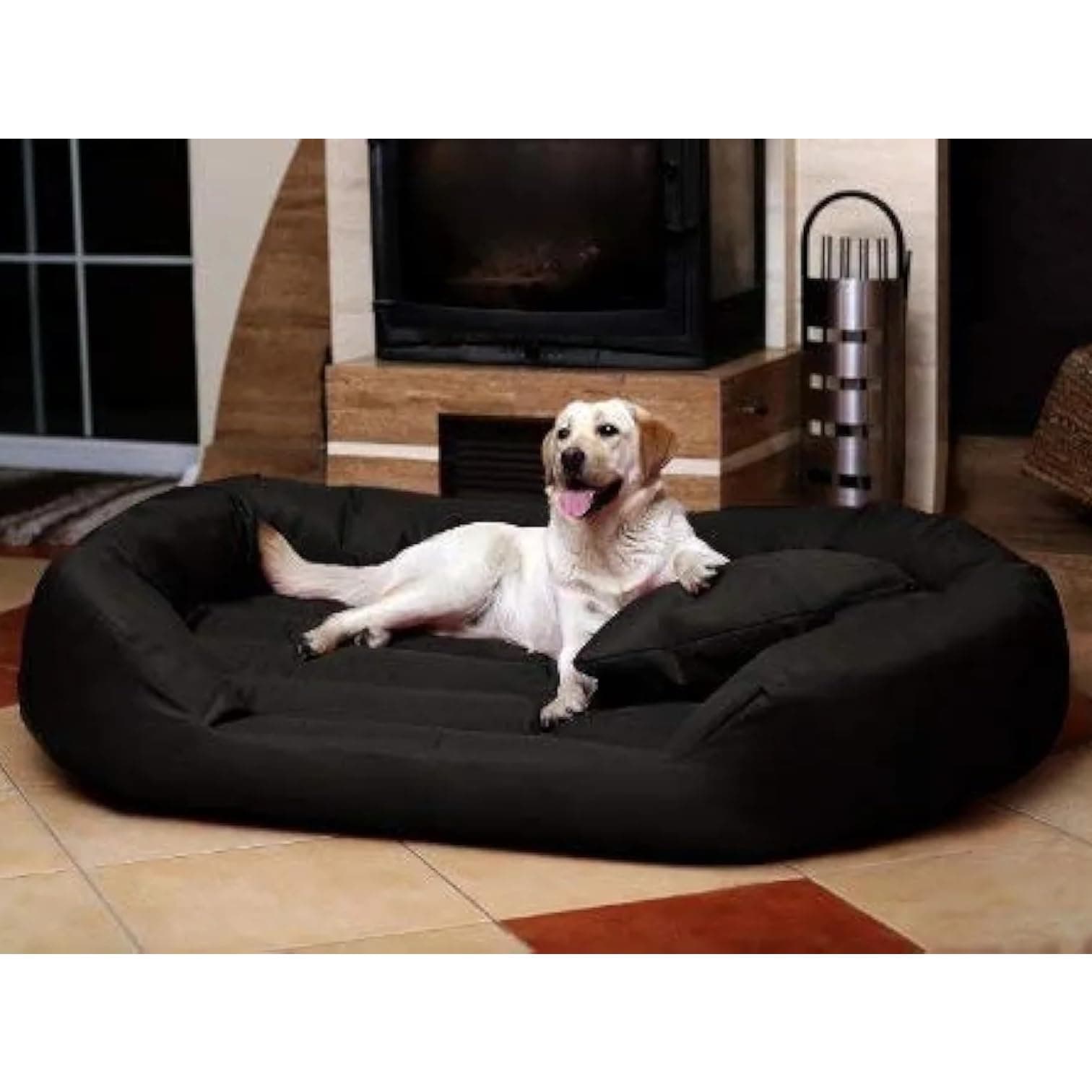 ROYALS RORE Dog Bed & Cat Bed for Winters Washable Reversible Pet Beds Anti Slip Hand or Machine Washable (XXL)