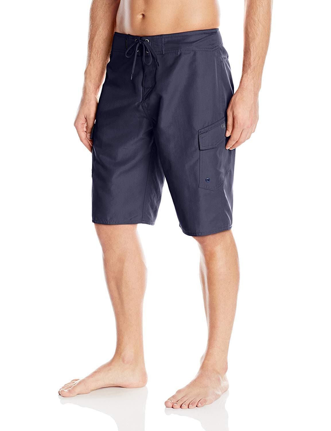 Men's Standard Manic 22 Inch Length Cargo Pocket Boardshort Swim Trunk