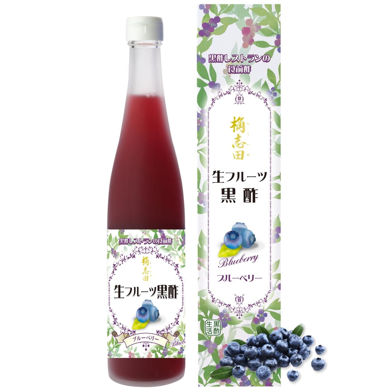 KAKUIDA Drinking Vinegar Blueberry with Aged 3years Black Vinegar 16.9 Fl, Oz (500ml)