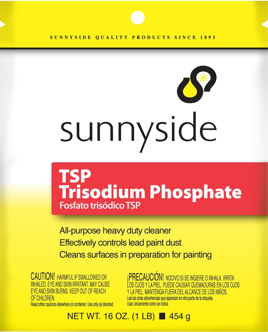 Sunnyside 64216 TSP Tri-Sodium Phosphate All Purpose Cleaner, 1-Pound