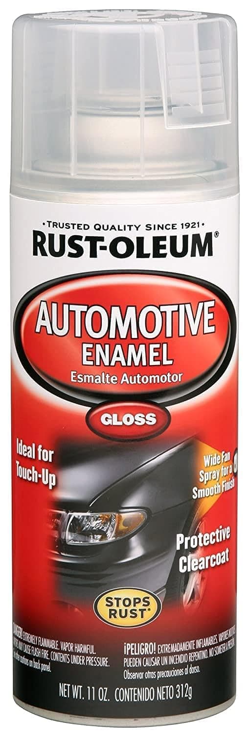 257884 Automotive Enamel Spray Paint, 11 oz, Gloss Clear