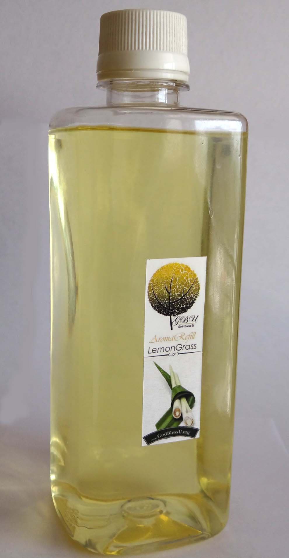 Reed Diffuser Refill, Lemongrass 500 ml