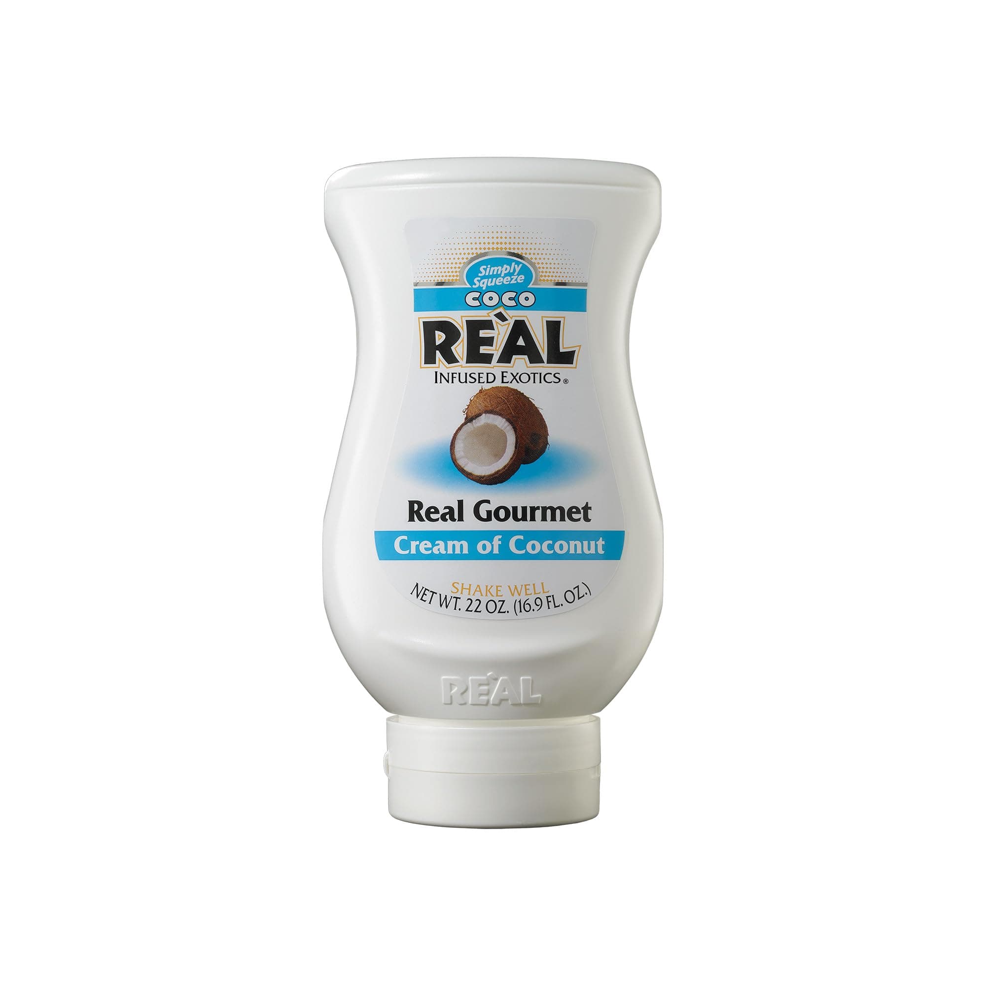 Re’al Syrup |Coco Real| Cream of Coconut | Made with Real Coconut | 500ml Squ...