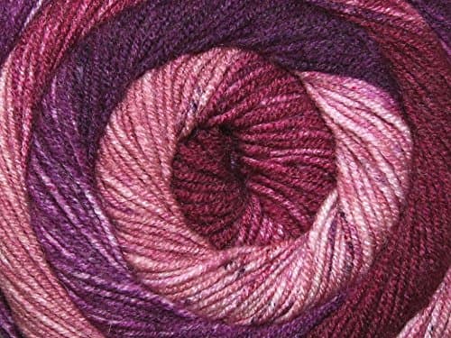 Stylecraft Batik Swirl Cake Knitting Yarn DK 3739 Foxglove - per 200 gram ball