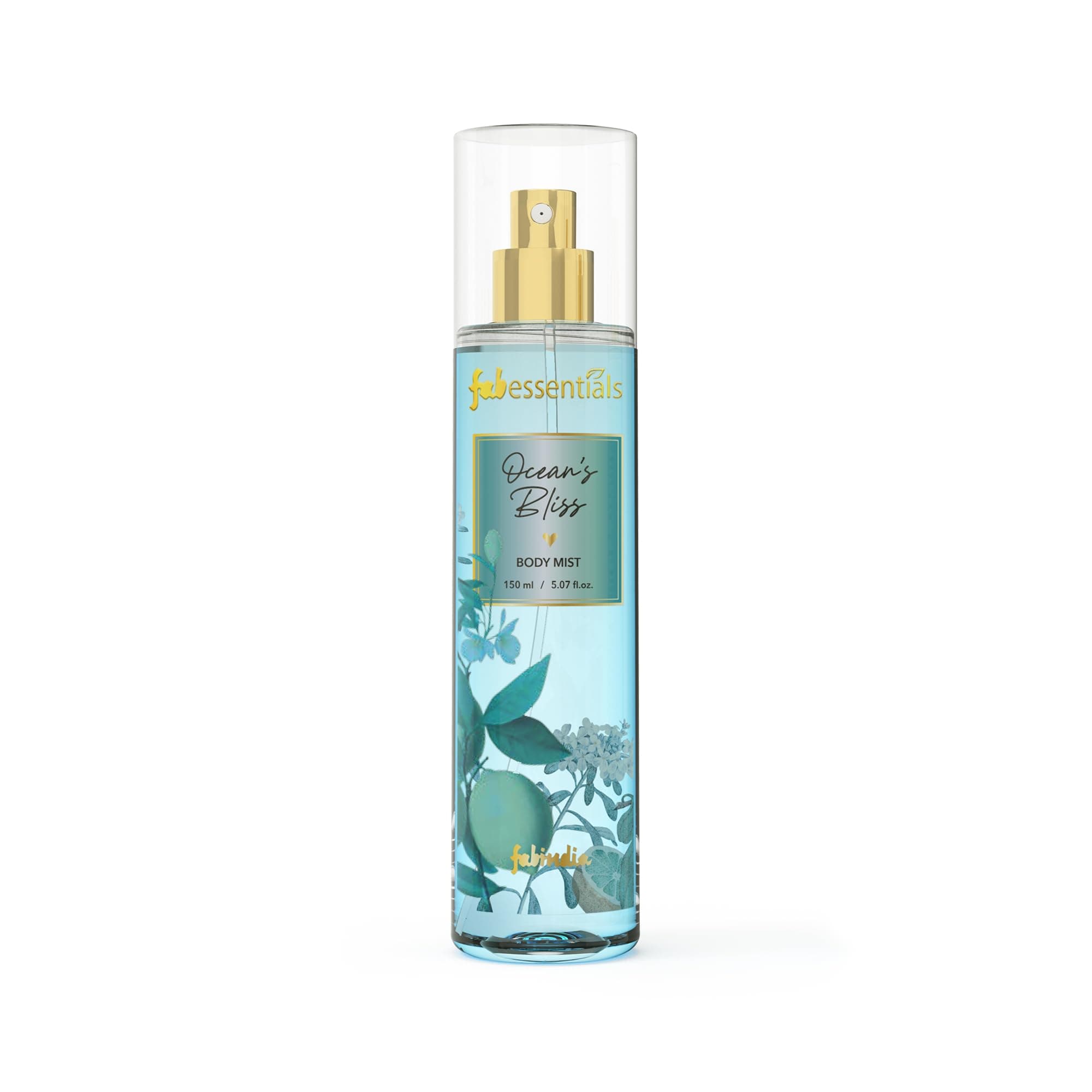 Ocean’s Bliss Body Mist | Long-Lasting Fine Fragrance Mist | Hydrating & Skin-Friendly Perfume Mist | Fresh & Aquatic Scent | Unisex Body Spray for Daily Use | 150ml