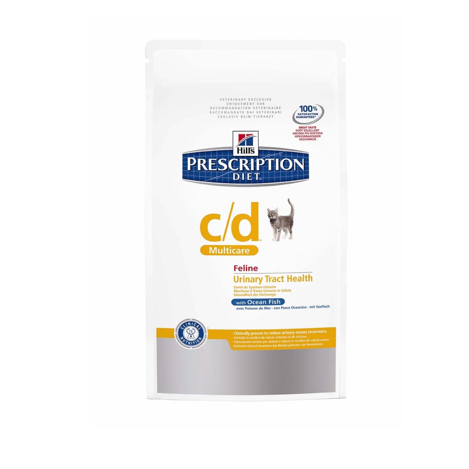 Hills Prescription C/D Feline Cat Food Chicken 1.5kg