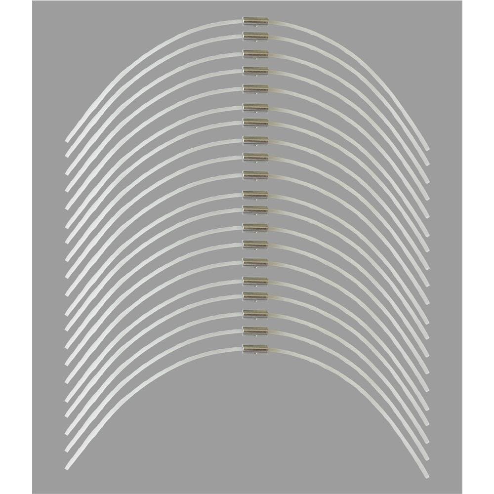 Florabest 20 replacement thread FRT 500/8 for Lidl electric lawn trimmer - trimmer thread - threads