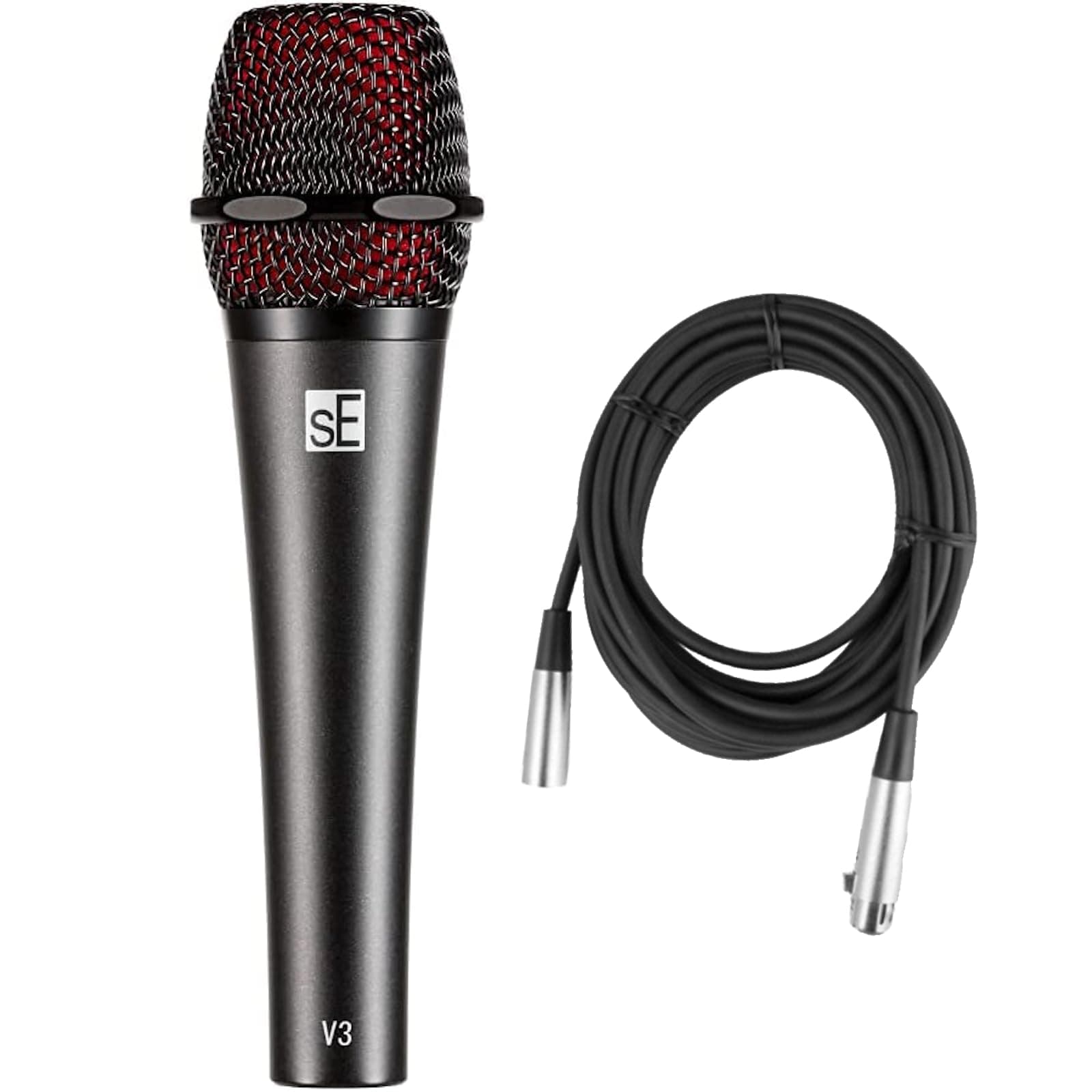 sE Electronics V3 All Purpose Dynamic Microphone - Bundle with XLR Cable