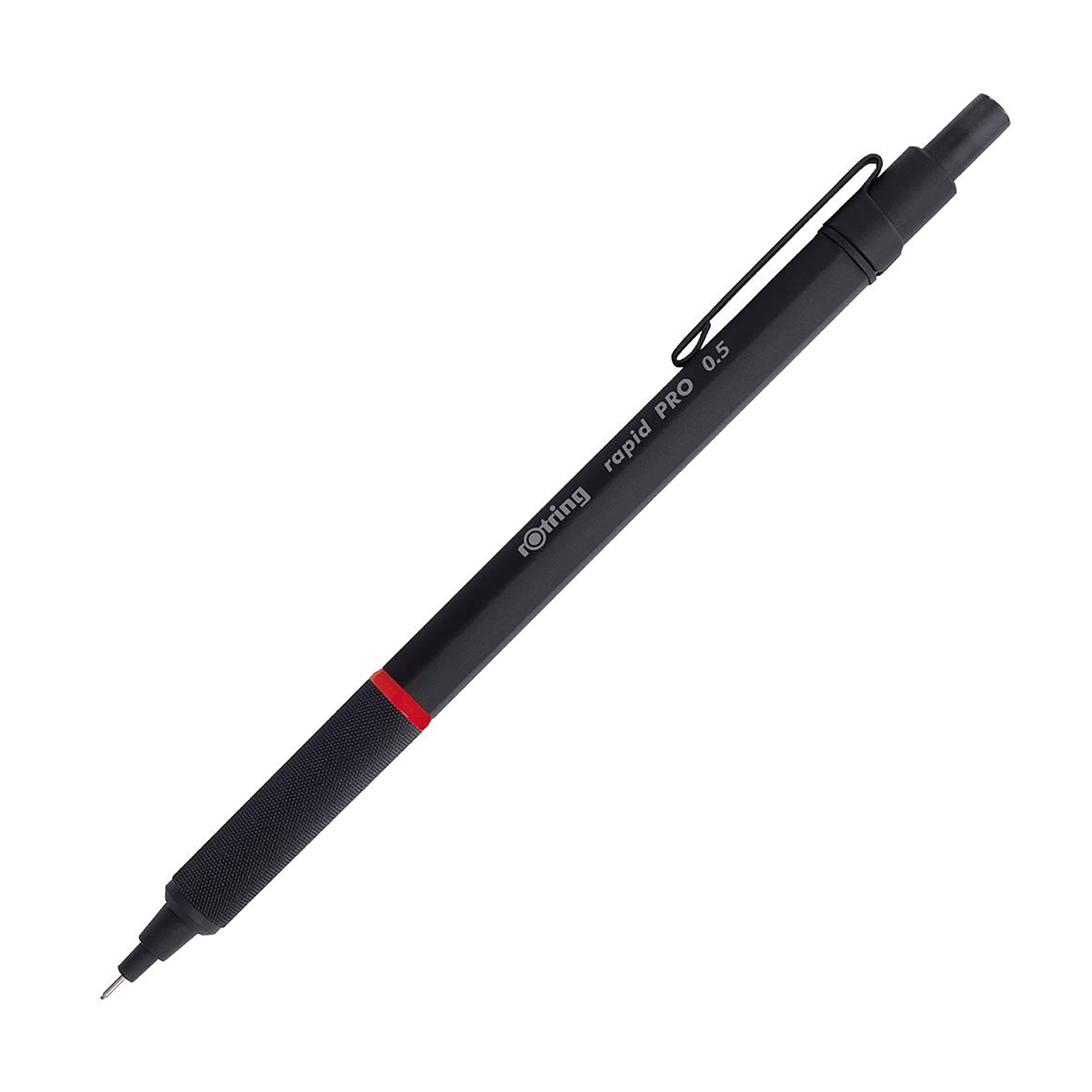 Rotring Rapid Pro Mechanical Pencil, 0.5 mm, Matte Black