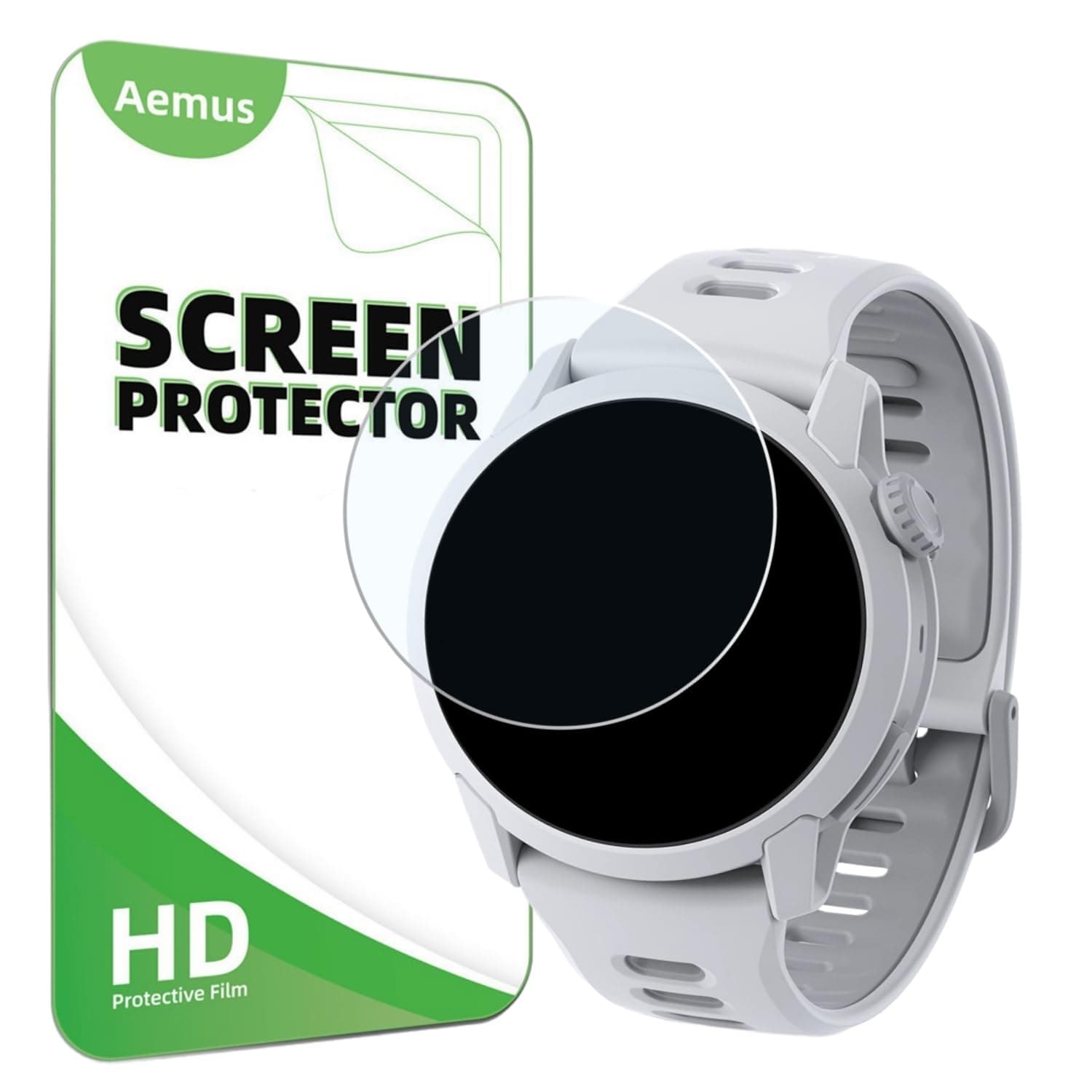 Compatible for COROS PACE 3 Sport Watch Screen Protector (3 Pack) For Pace 2 / Apex2 Pro Tempered Glass Film HD Anti-Scratch