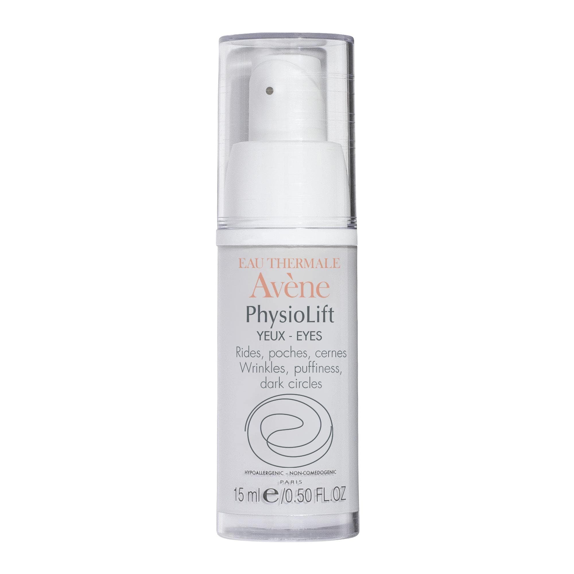 Avène PhysioLift EYES, Retinaldehyde to Reduce Appearance of Puffiness, Dark Circles, Wrinkles, 0.5 Oz