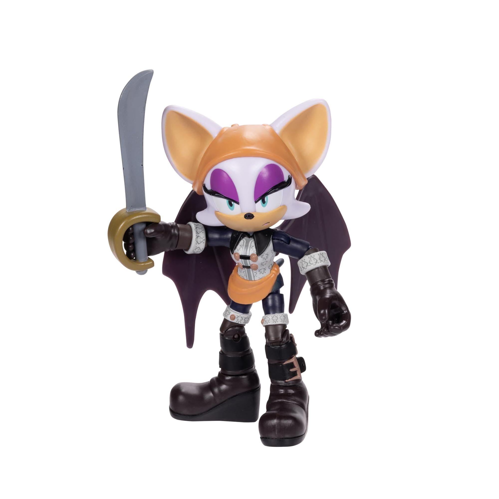 SONIC THE HEDGEHOG Prime 5-inch Baton Rouge - No Place Action Figure 15 points of Articulations. Ages 3+ (Officially licensed by Sega and Netflix)