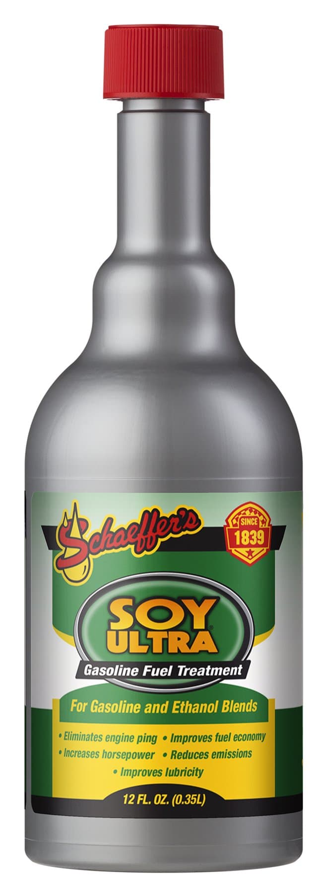Schaeffer Manufacturing Co. 0131C-021S SoyUltra Gasoline Additive, 12 oz. Bottle