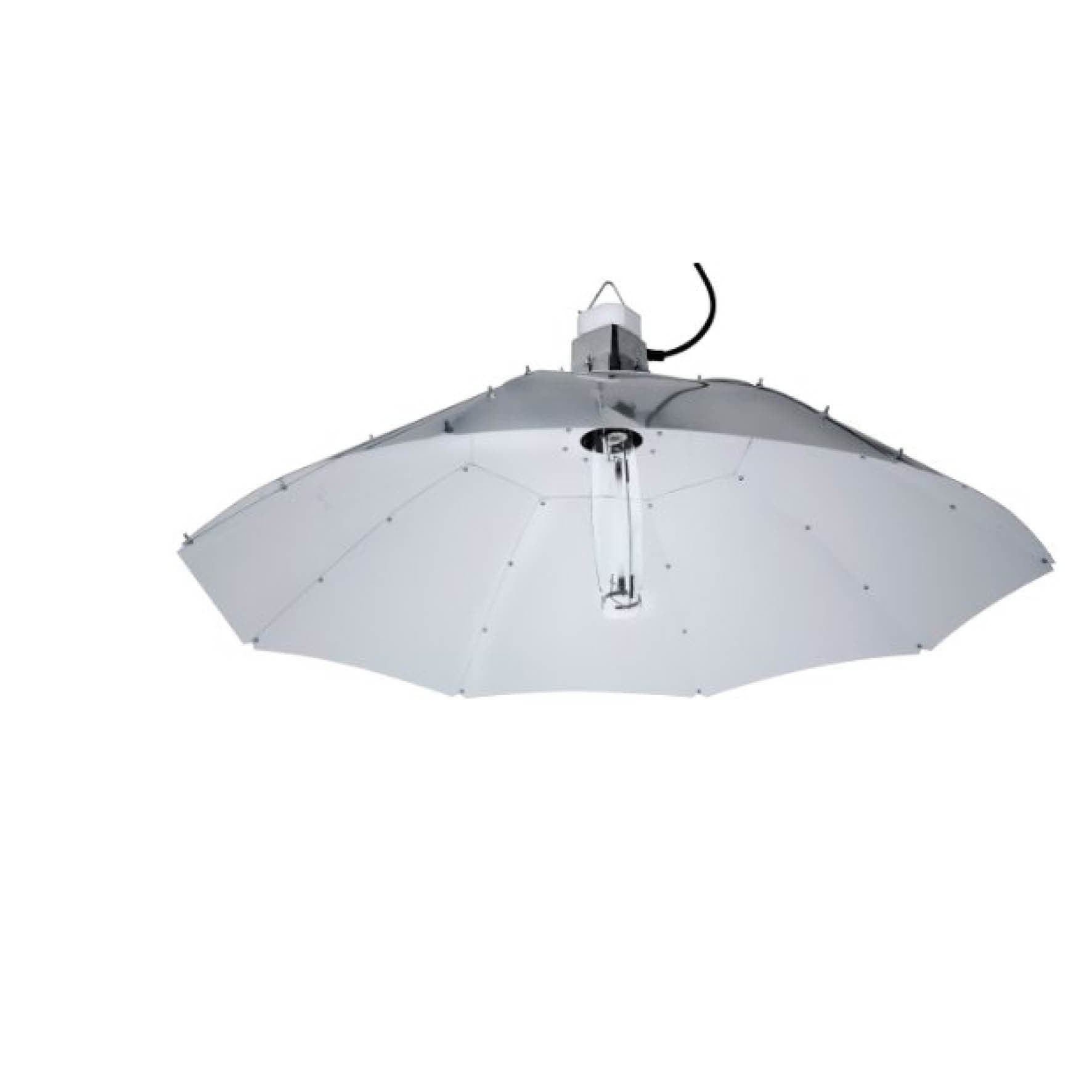 Hydroponics Silver 100cm Parabolic Reflector 250w 400w 600w HPS Grow Light Shade