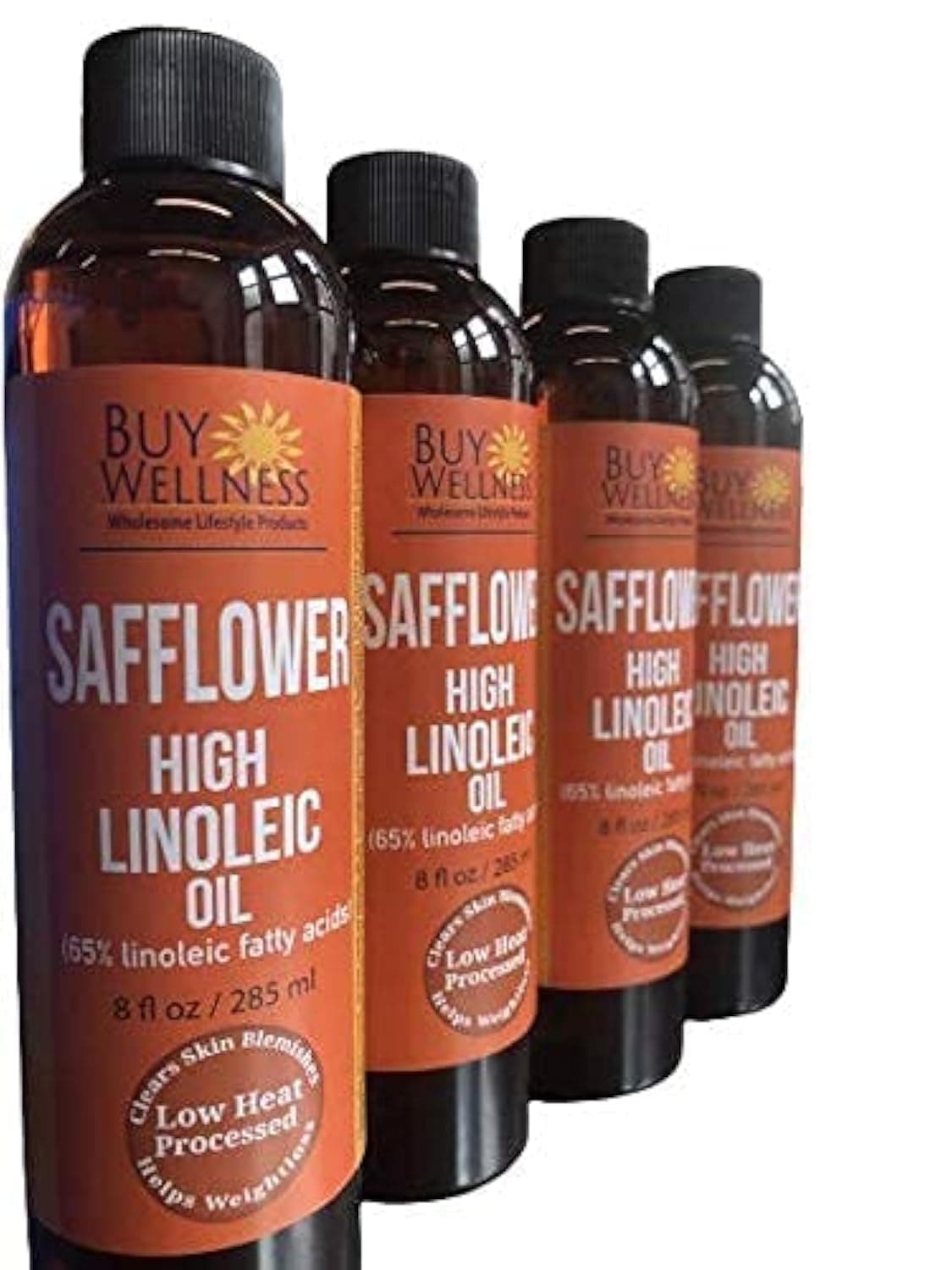 Safflower Oil High Linoleic Acid Cold Pressed Ultra Great Culinary or Fine Face & Skin Moisturizer Anti Aging 8 oz