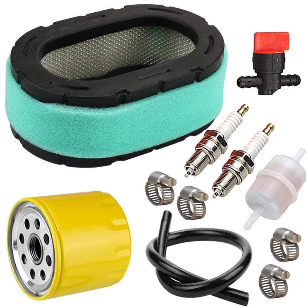TOPEMAI 32 083 09-S Air Filter Replace 3208309s 3208309 32-083-09-S 32-083-09 32-883-09-S1 Compatible with Kohler KT715 KT725 KT735 KT740 KT745 Engine MTD Lawn Mower with 52 050 02-S Oil Filter