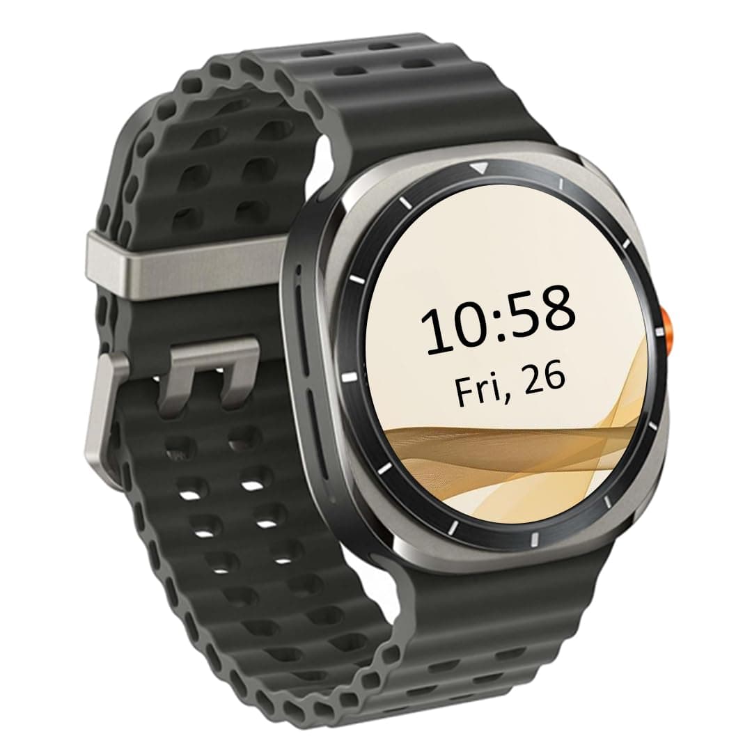 Samsung Galaxy Watch Ultra 3,81 cm (1.5") AMOLED 47 mm Numérique 480 x 480 pixels Écran tactile 4G Argent Wifi GPS