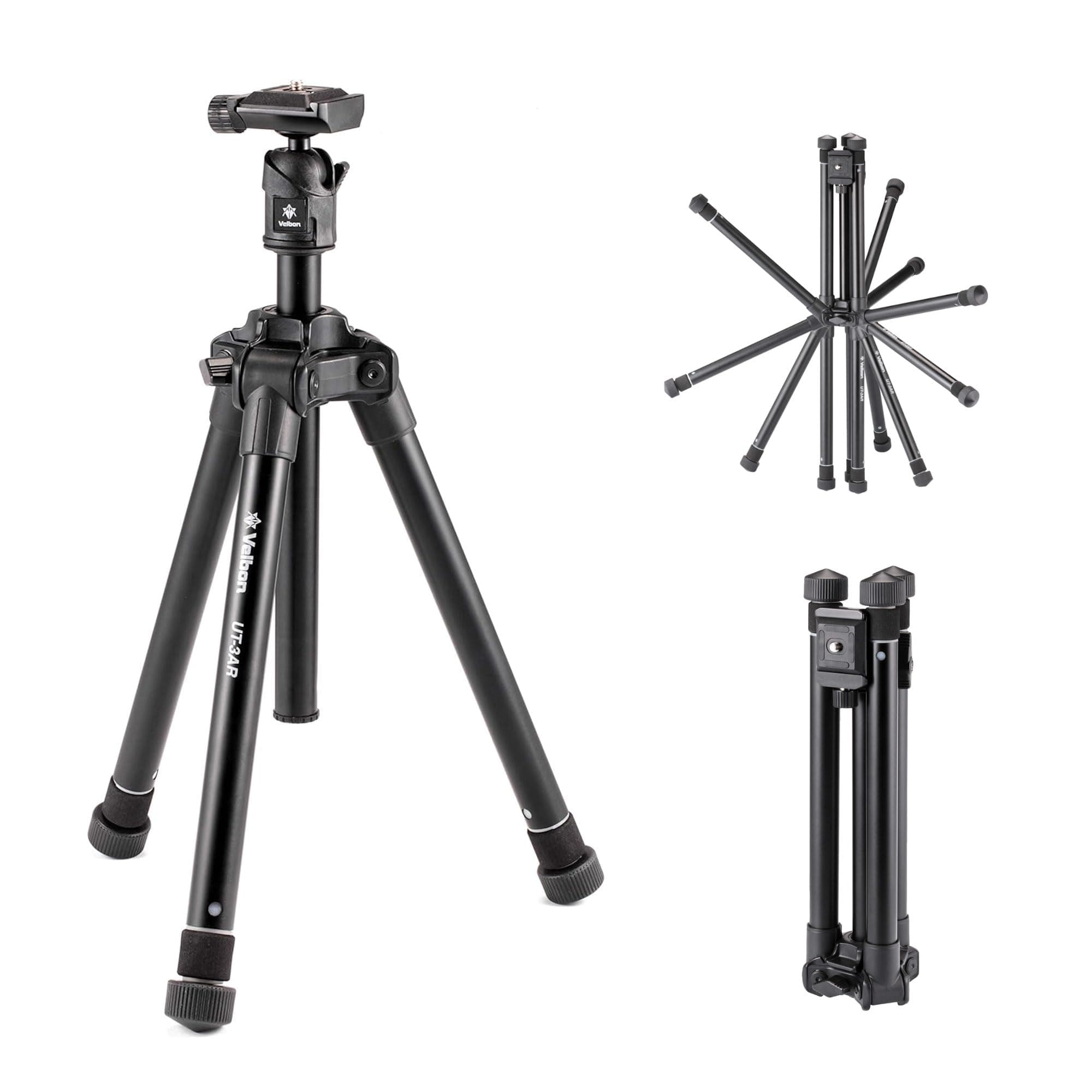 VelbonUT-3AR Camera Tripod , Black