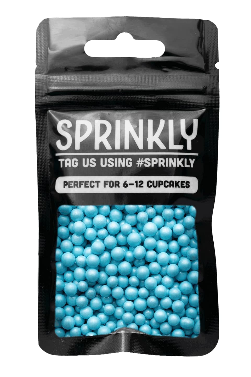 SPRINKLYPolished Chocolate Balls (Small/6mm) - Blue - 30g