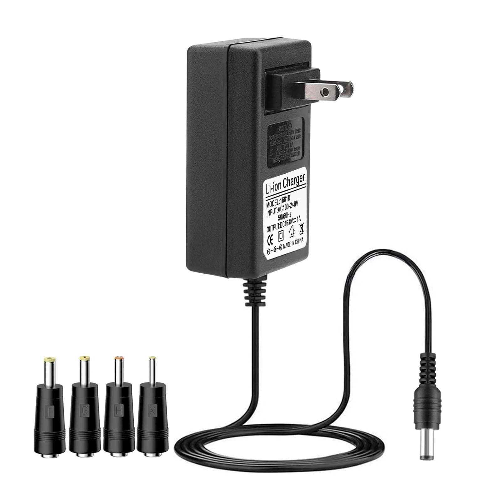 16.8V AC DC Power Supply Adapter Replacement for LifePro Sonic, Sonic Mini, Sonic Pro,Fusion X, Sonic Pro, Youdgee H1 Mini, Mebak 3, DamKee DK-01 02, Wattne W2 W1 Massage Gun Charger Cable Cord