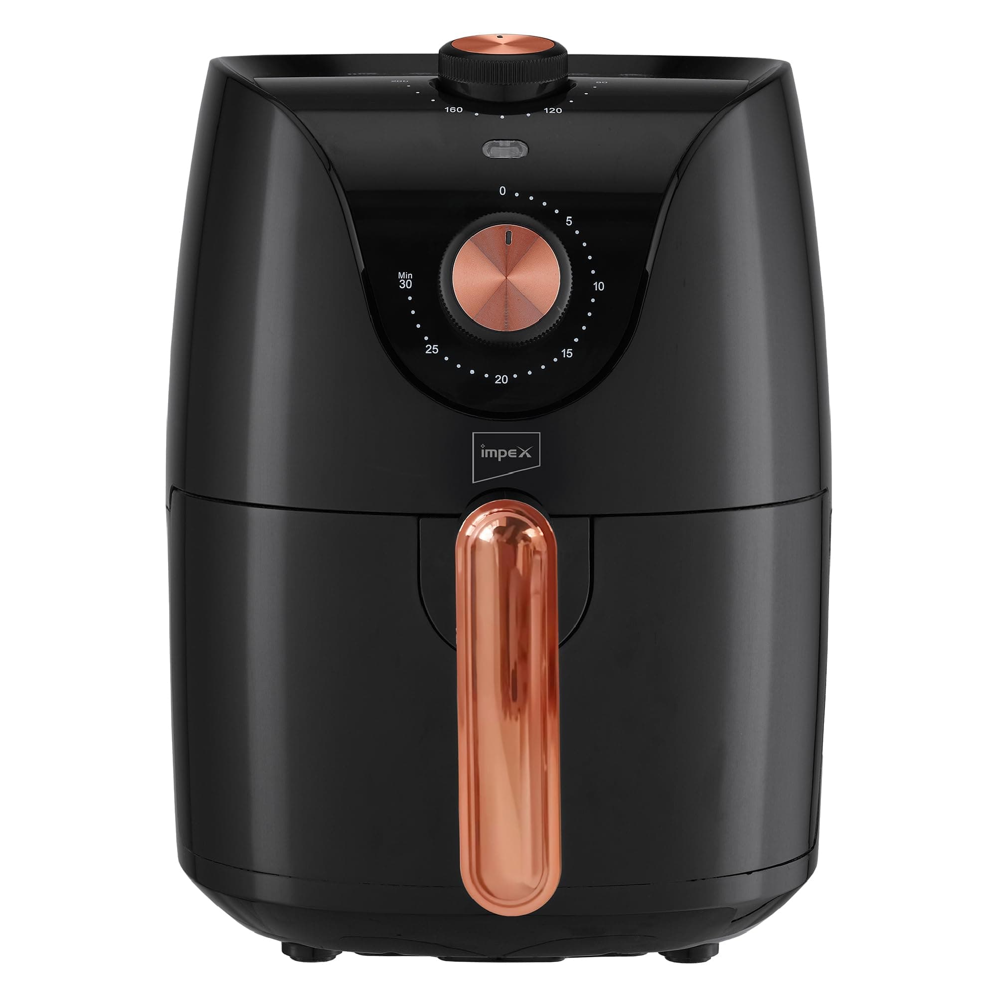 2.5 Ltr Air Fryer - Ideal for Meat, Fish, Vegetables, French Fries, Temperature Control 80°C-200°C, Timer 30 Mins with 2 Year Warranty-Black (AF 4302)