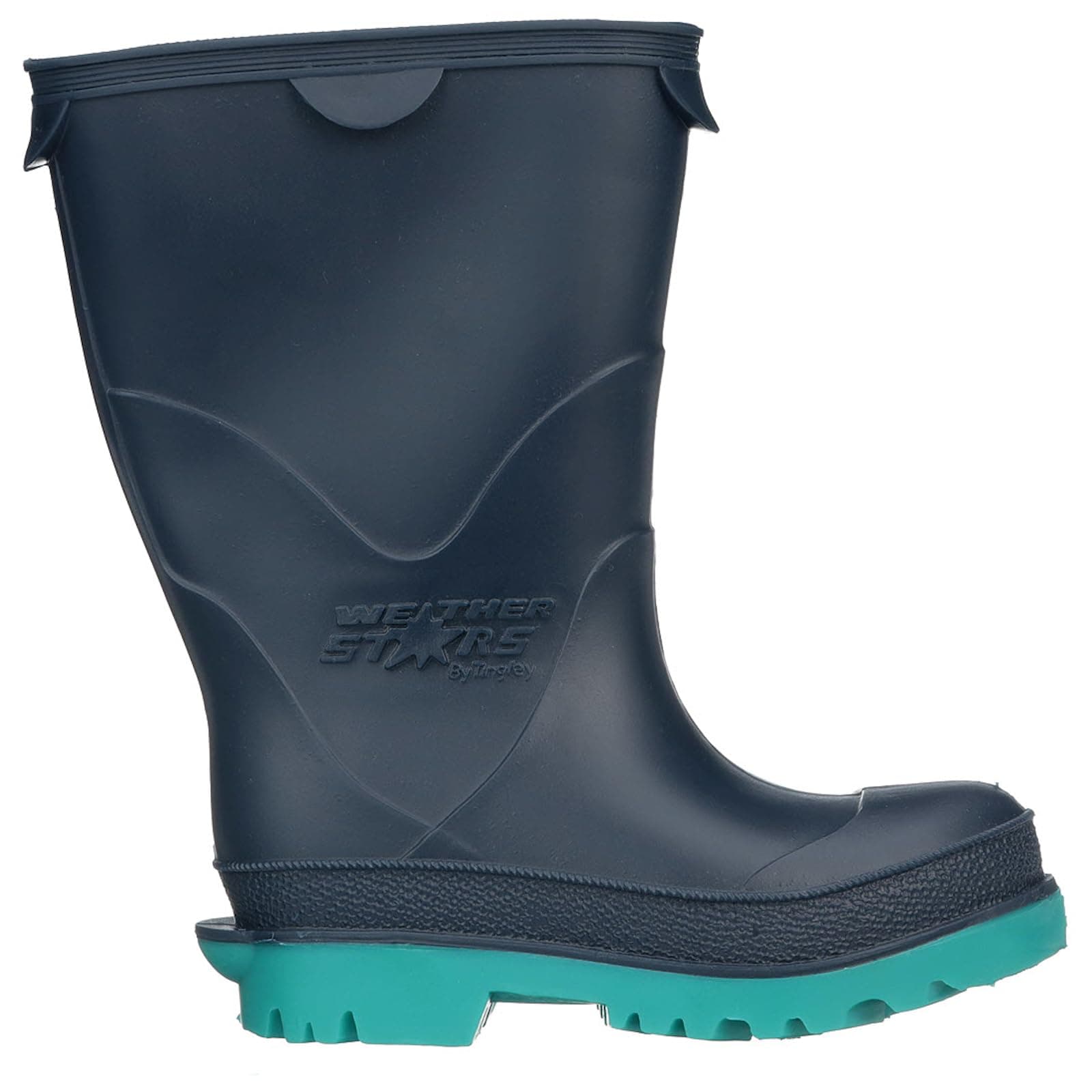 StormTracks 1168 Toddler Rain Boot, Size 7, Blue/Teal