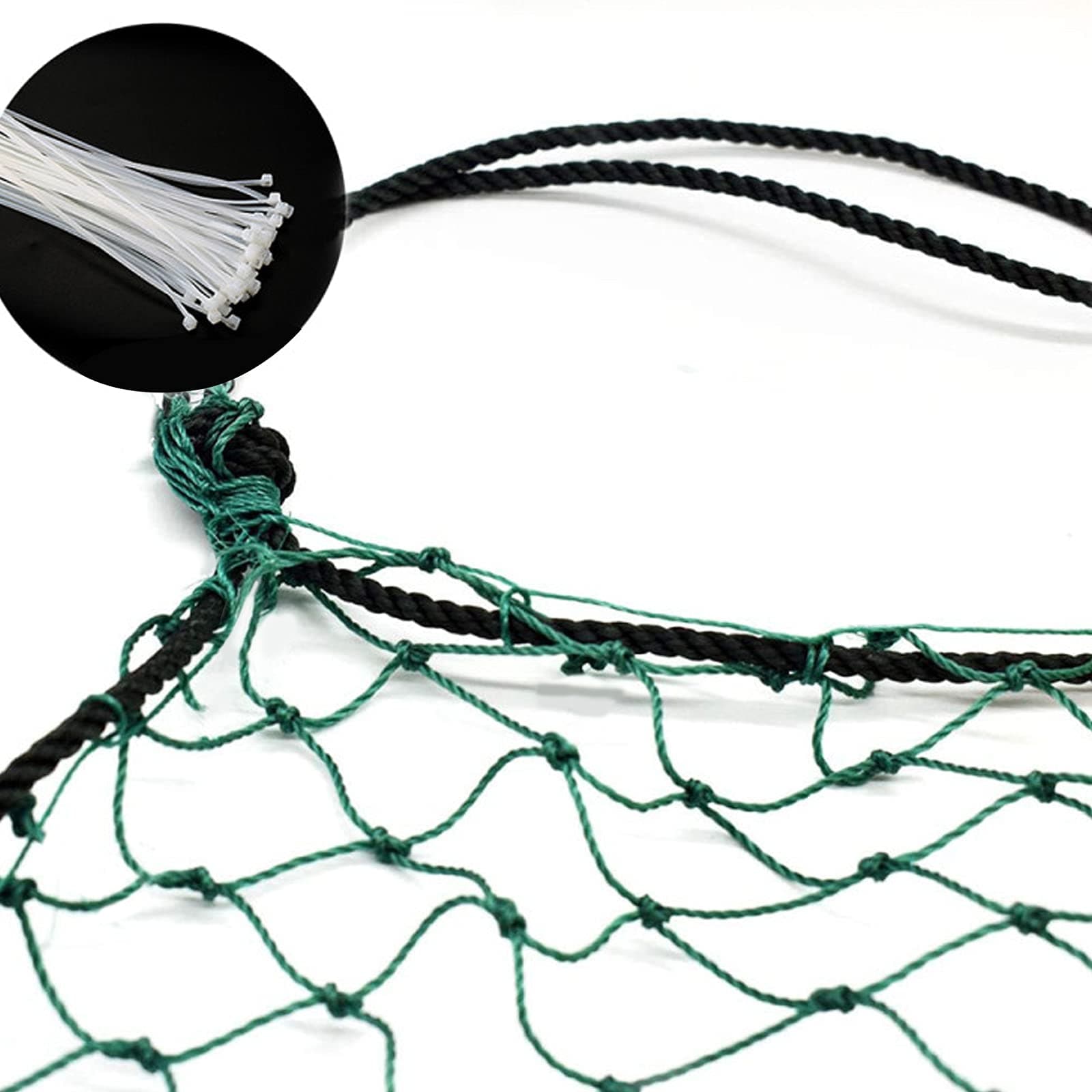 TNZMART Multifunction Baseball Practice Netting Sports Barrier Netting Baseball Backstop Net 10 x 3 Ft- 10x 30 Ft