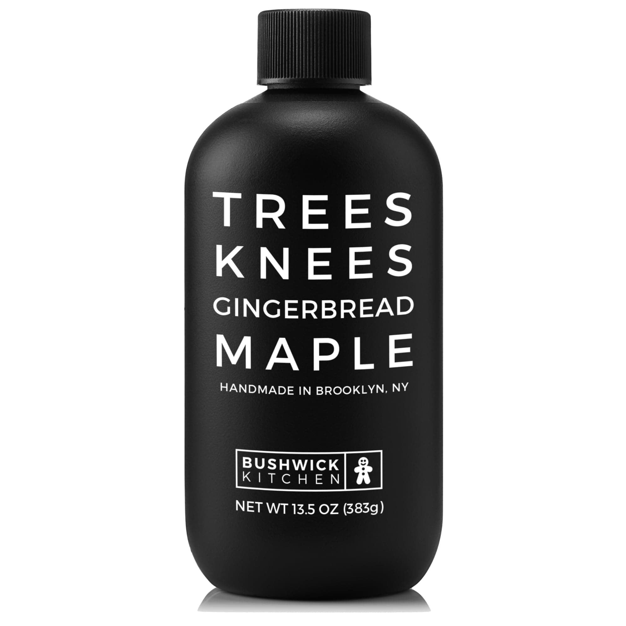 Trees Knees Gingerbread Maple, Organic Maple Syrup Infused with Cinnamon, Gluten-Free, Paleo-friendly, and Vegan, Grade-A Pure Maple Syrup, 11.5 Ounce Bottle, Foodie Gifts, Unique Gifts