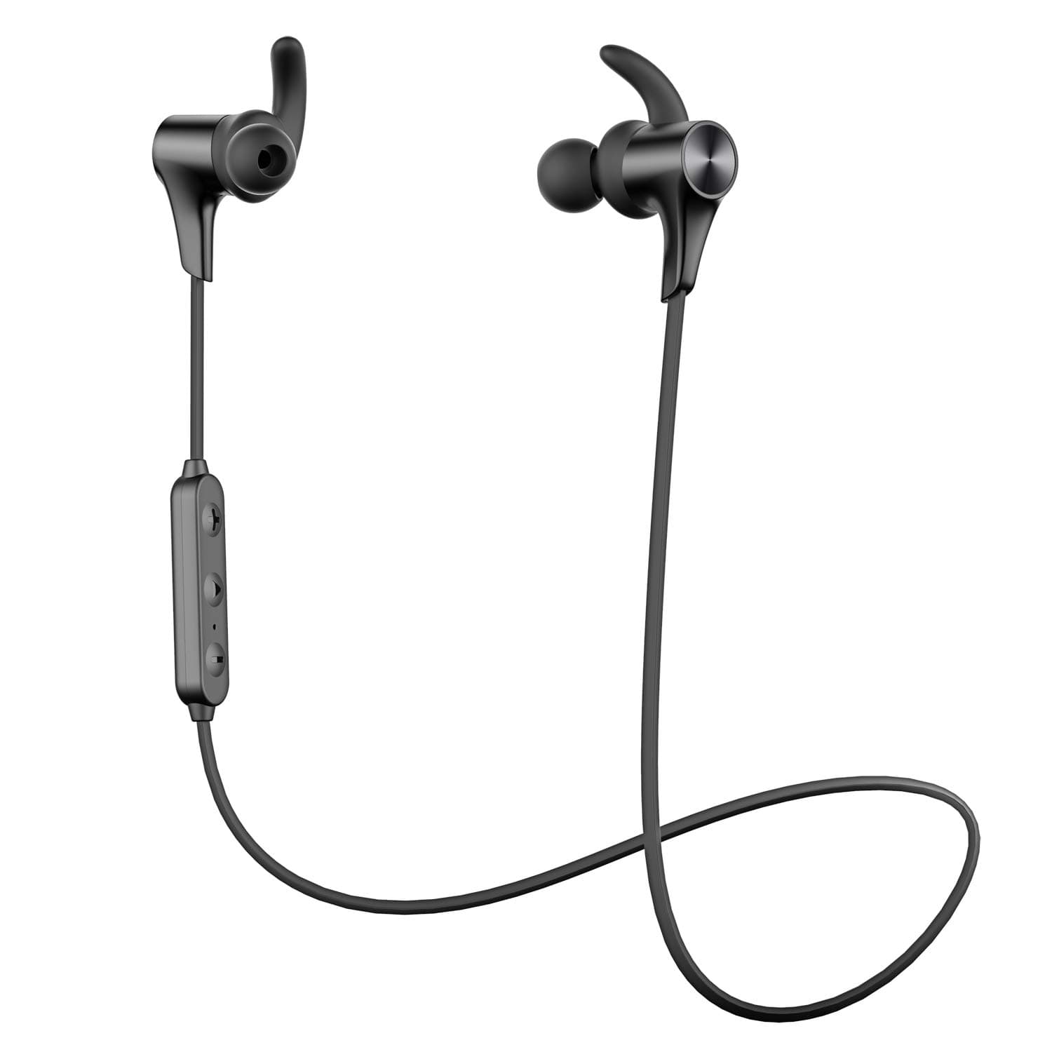 SoundPEATS Q12 HD Bluetooth 5.0 Headphones Wireless Headphones IPX6 Waterproof APTX-HD Stereo Sport In-Ear Earbuds CVC 8.0 Noise Cancelling Mic Bluetooth Earphones
