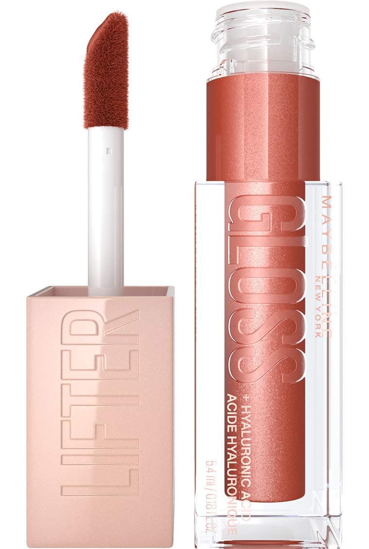 New York Lifter Gloss, Plumping & Hydrating Lip Gloss with Hyaluronic Acid, 5.4 ml, Shade: 009, Topaz