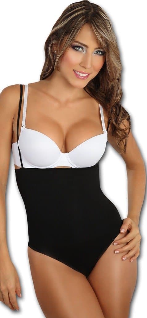 Star Shapewear Women's Faja Top Less Half Back Body Shaper/Reducer/Thong
