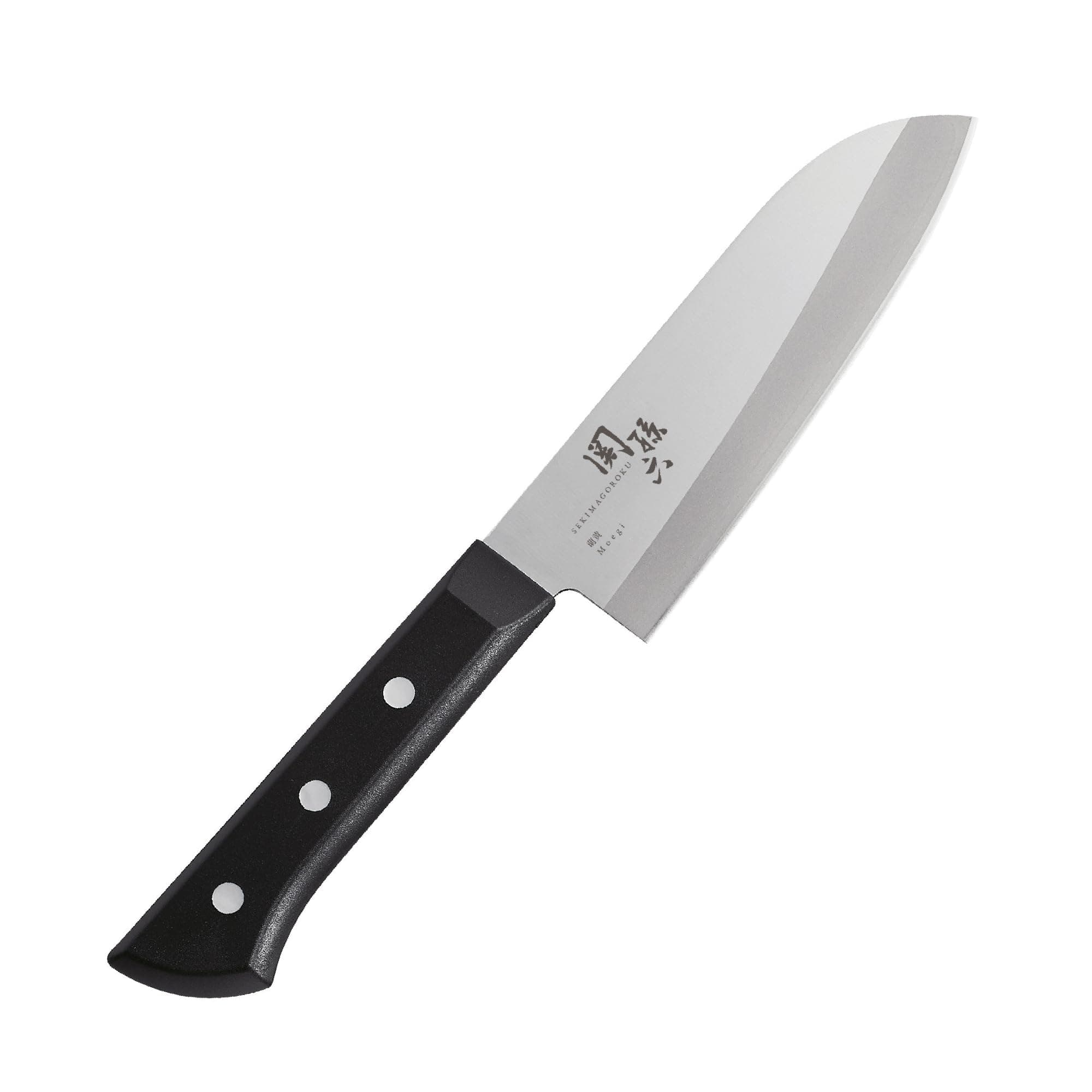 KAI AE2901 Small Santoku Knife Seki Magoroku Moeko 5.7 inches (145 mm), Made in Japan, Dishwasher Safe