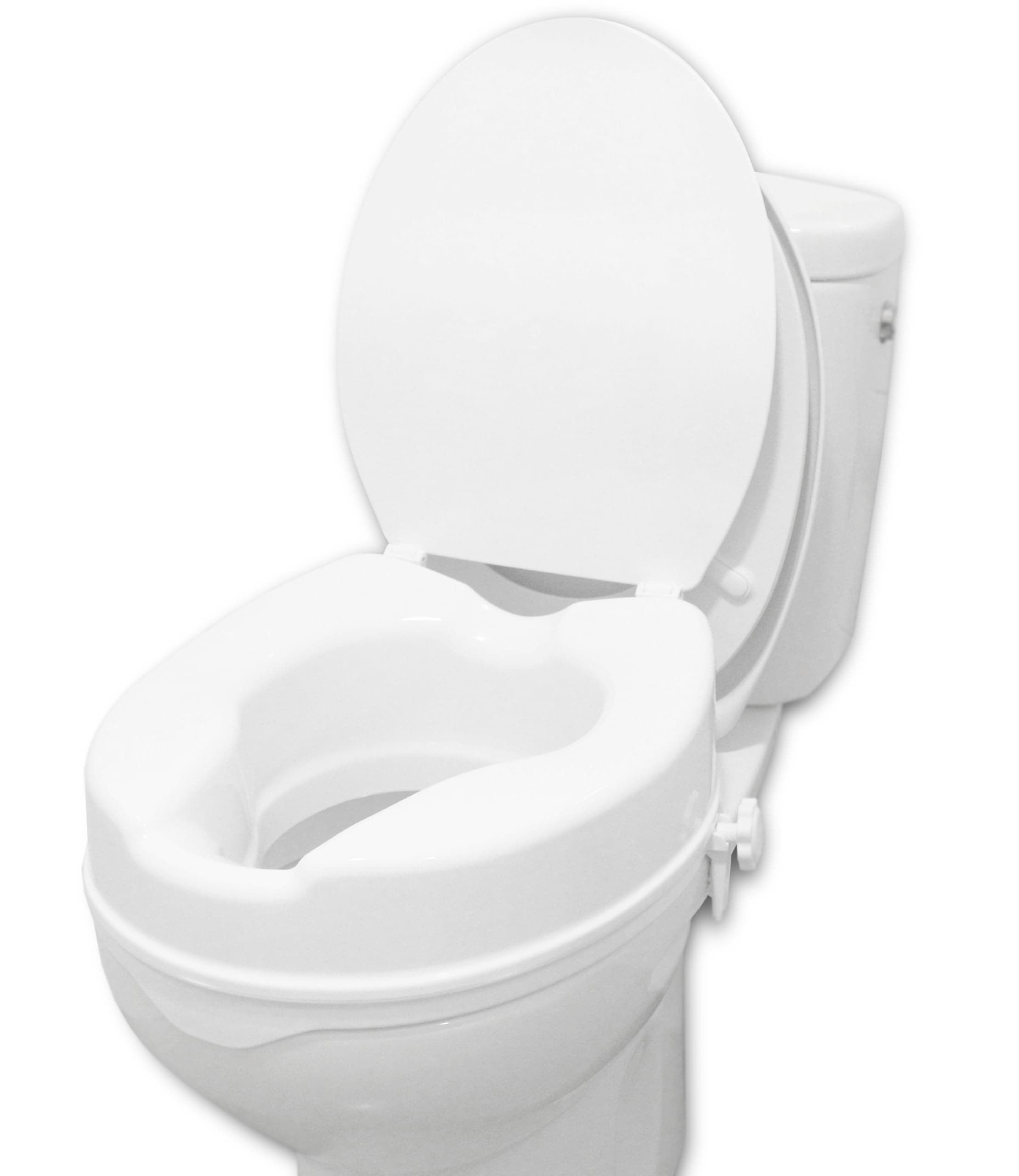PEPE Mobility – Adult Toilet Raiser, 10 cm, Senior Toilet Raiser, Disabled Toilet Seat, Toilet Risers, Toilet Risers, Toilet Risers, Toilet Risers with Lid