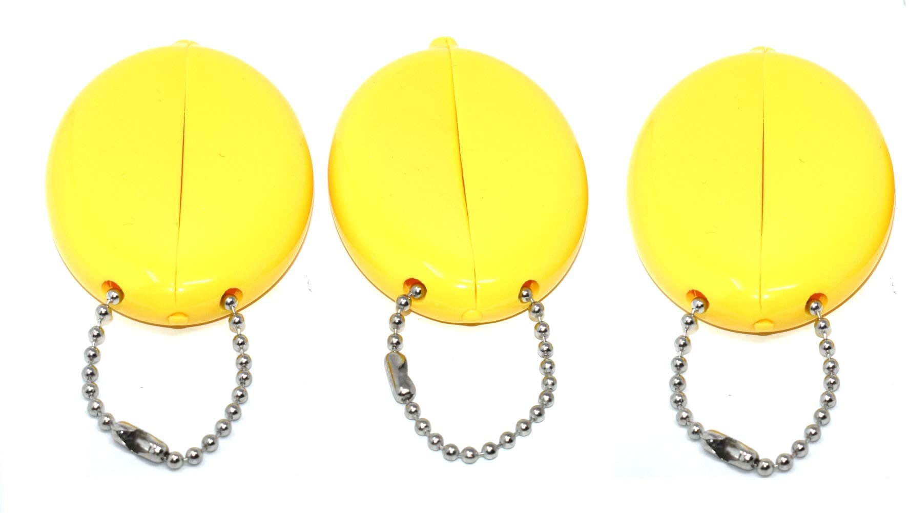 Oval Squeeze Purses - Made in USA (3 Yellow)