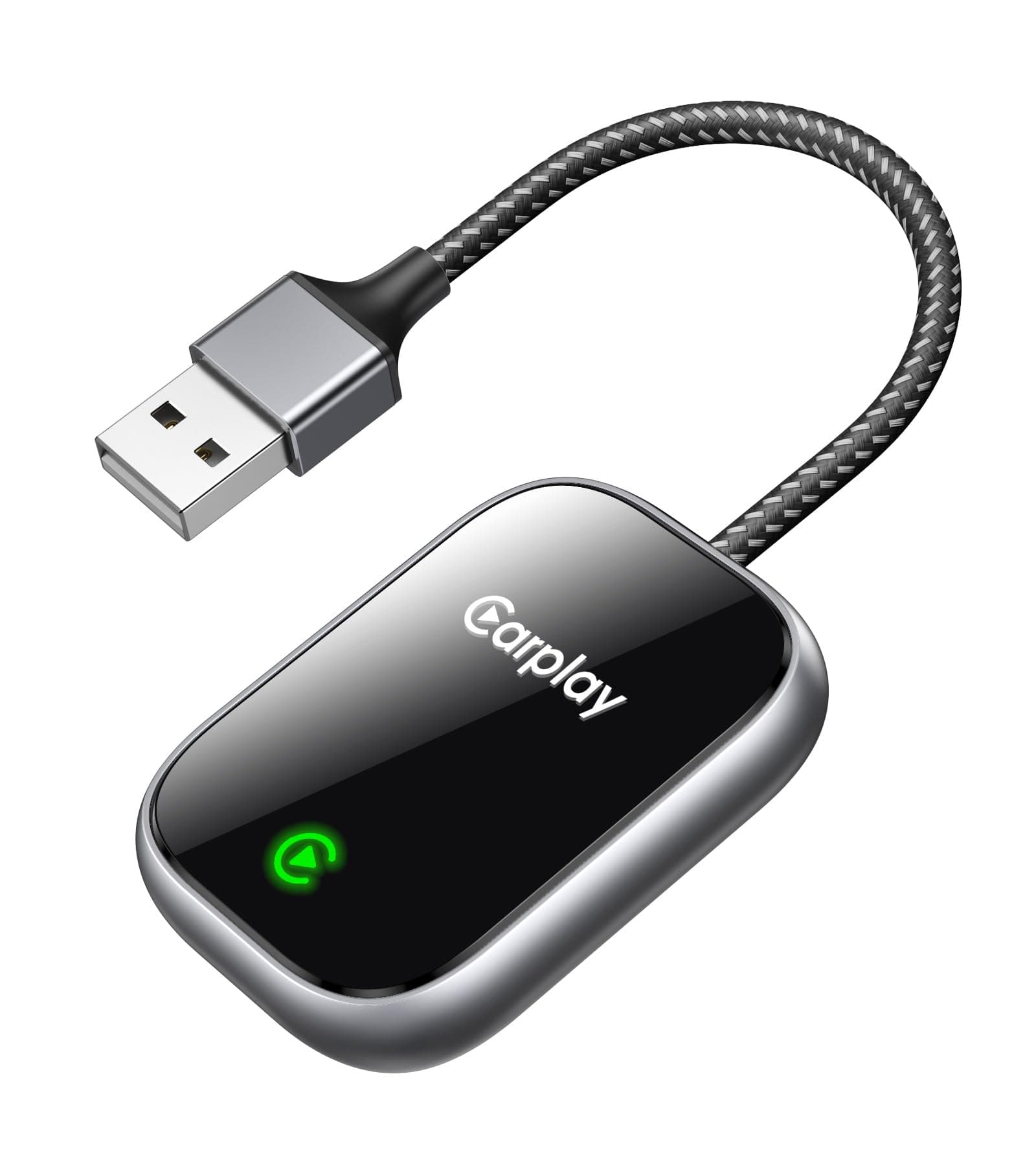 2025 Upgraded Wireless CarPlay Adapter for Apple iPhone, Converts Wired to Wireless Car Play Adapter, Auto Connect, Mini Size, Compatible with Cars from 2016 & iOS 10+