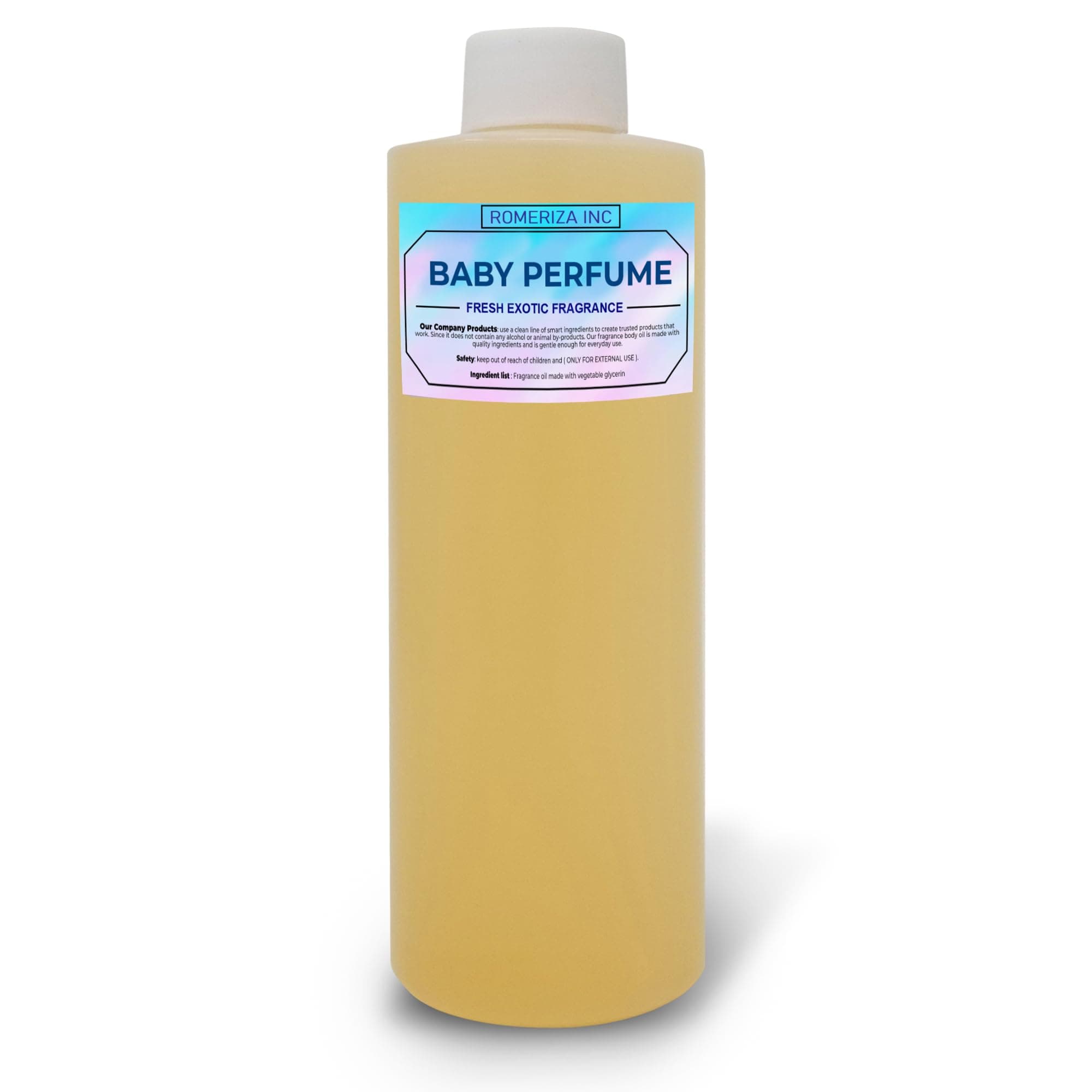 Baby Essential Fragrance Body Oil – Luxury Unisex Baby Oil Perfume with Long Lasting Baby Powder Scent – Soft Baby Smell, Uncut Perfume Oil, Scented Body Oil for Women & Men – 4 Fl Oz