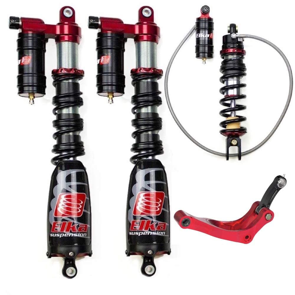 ELKA suspension legacy series plus front & rear shocks compatible with linkage yamaha banshee 350