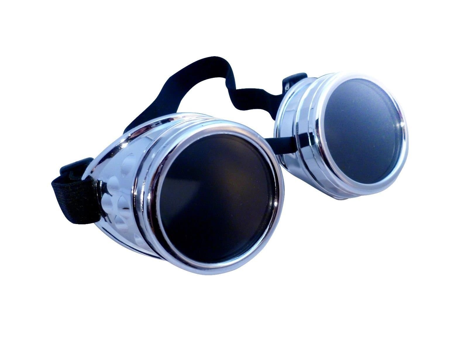Cyber Goggles Steampunk Welding Goth Cosplay Vintage Goggles Rustic