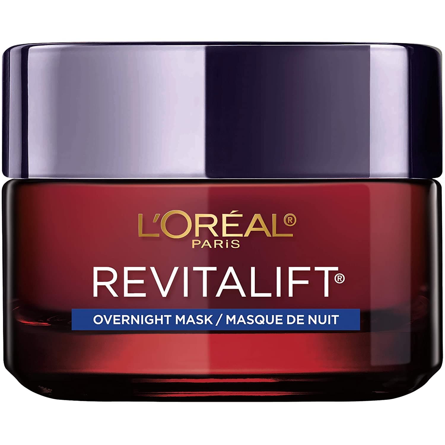 L’Oréal Paris L'Oreal Revitalift Triple Power Anti-Aging Overnight Mask, Pro Retinol, Hyaluronic Acid & Vitamin C, Reduce Wrinkles 1.7 Oz