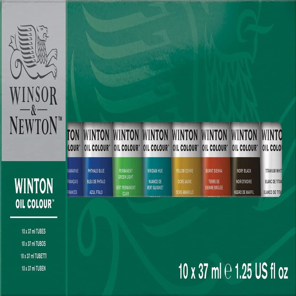 Winsor & Newton WINTON OIL STARTER 10X37ML SET