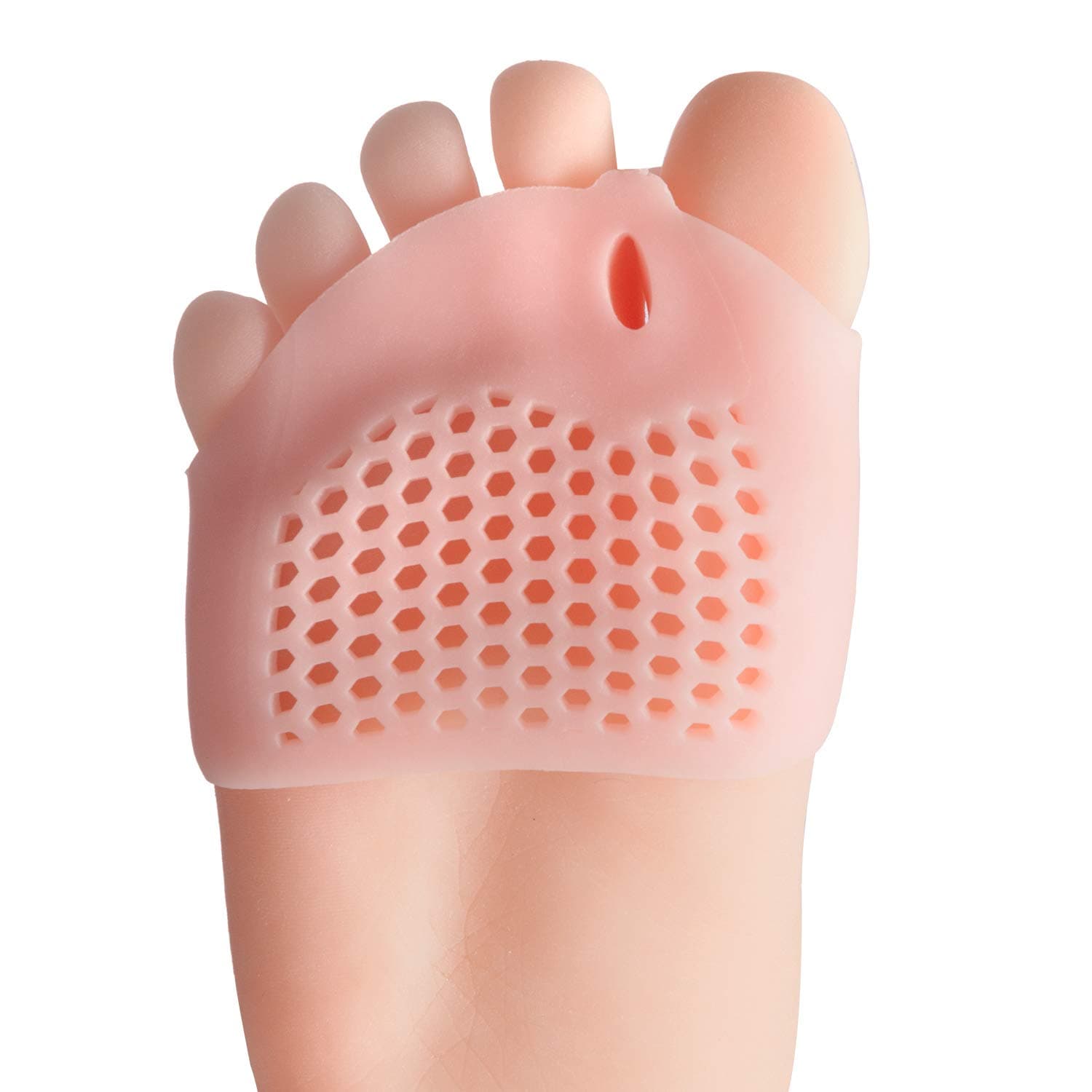 Sumiwish 6 Pack Gel Metatarsal Pads, Breathable Toe Separators & Foot Cushion Pads, Ball of Foot Protection Support for Heel, Pain Relief, Mortons Neuroma