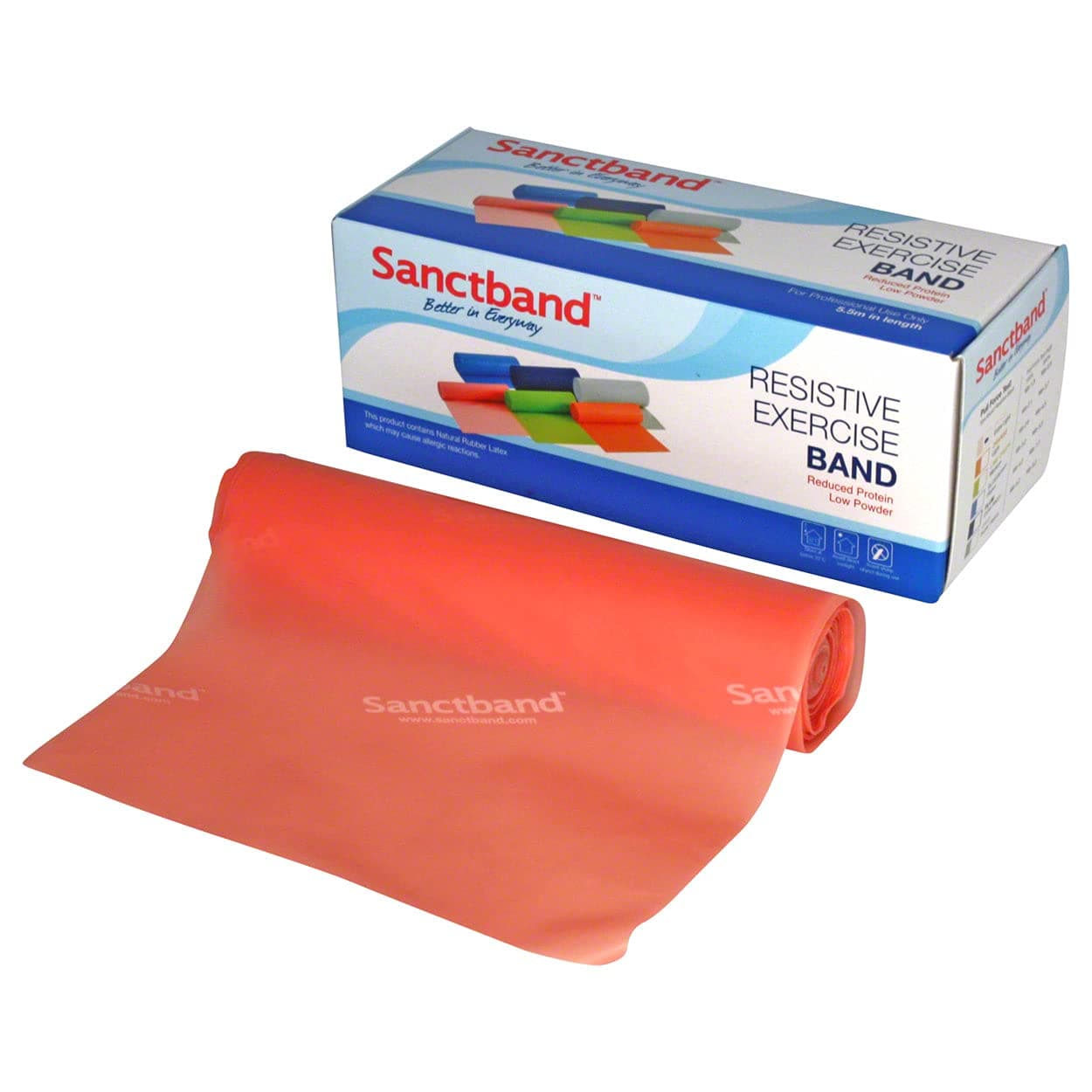 RESISTIVE Band 6 Yard / 5.5 Meter Peach (Extra Light)