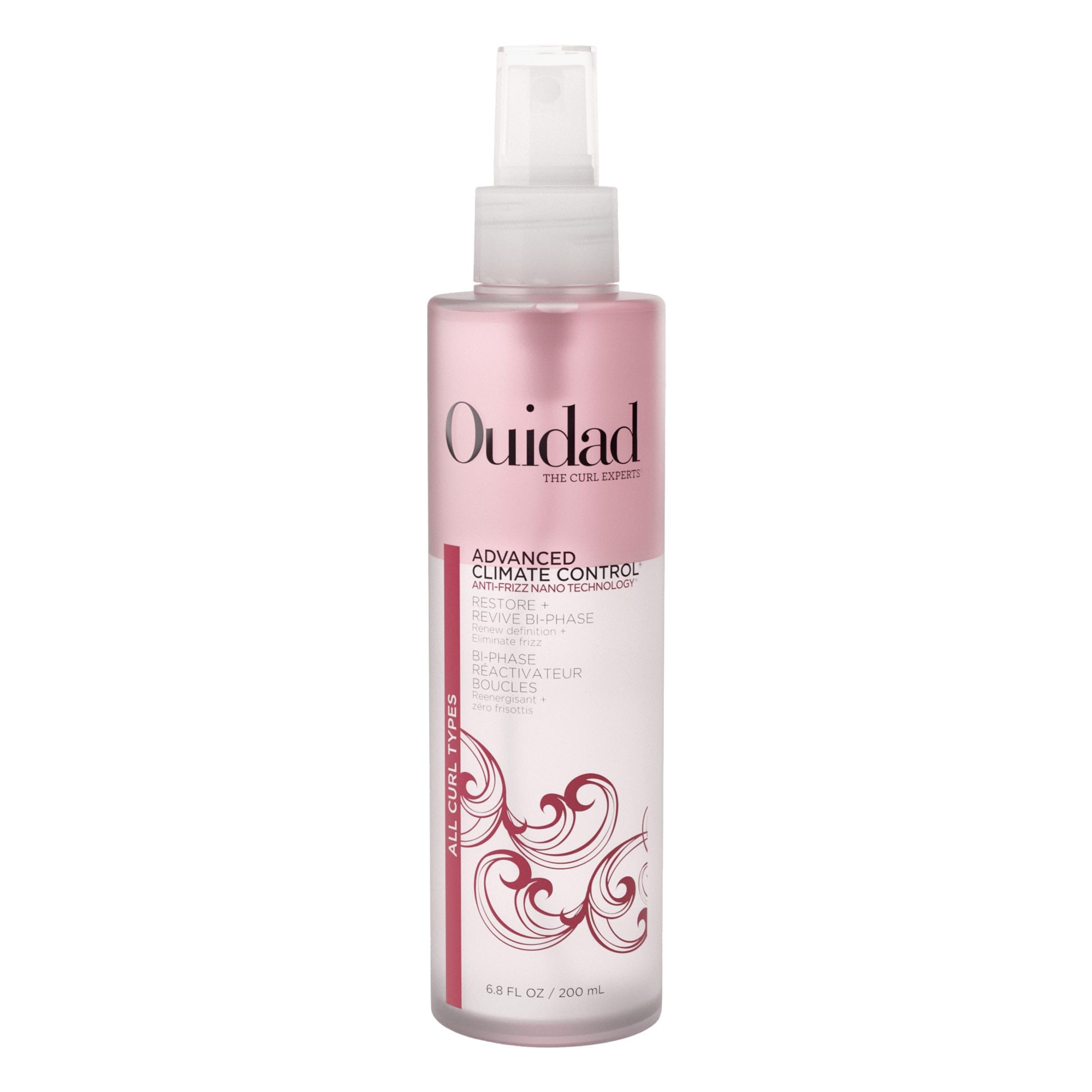 Ouidad Advanced Restoring Mist, Bi-Phase Defines Curls and Hydrates Damaged Hair 200ml