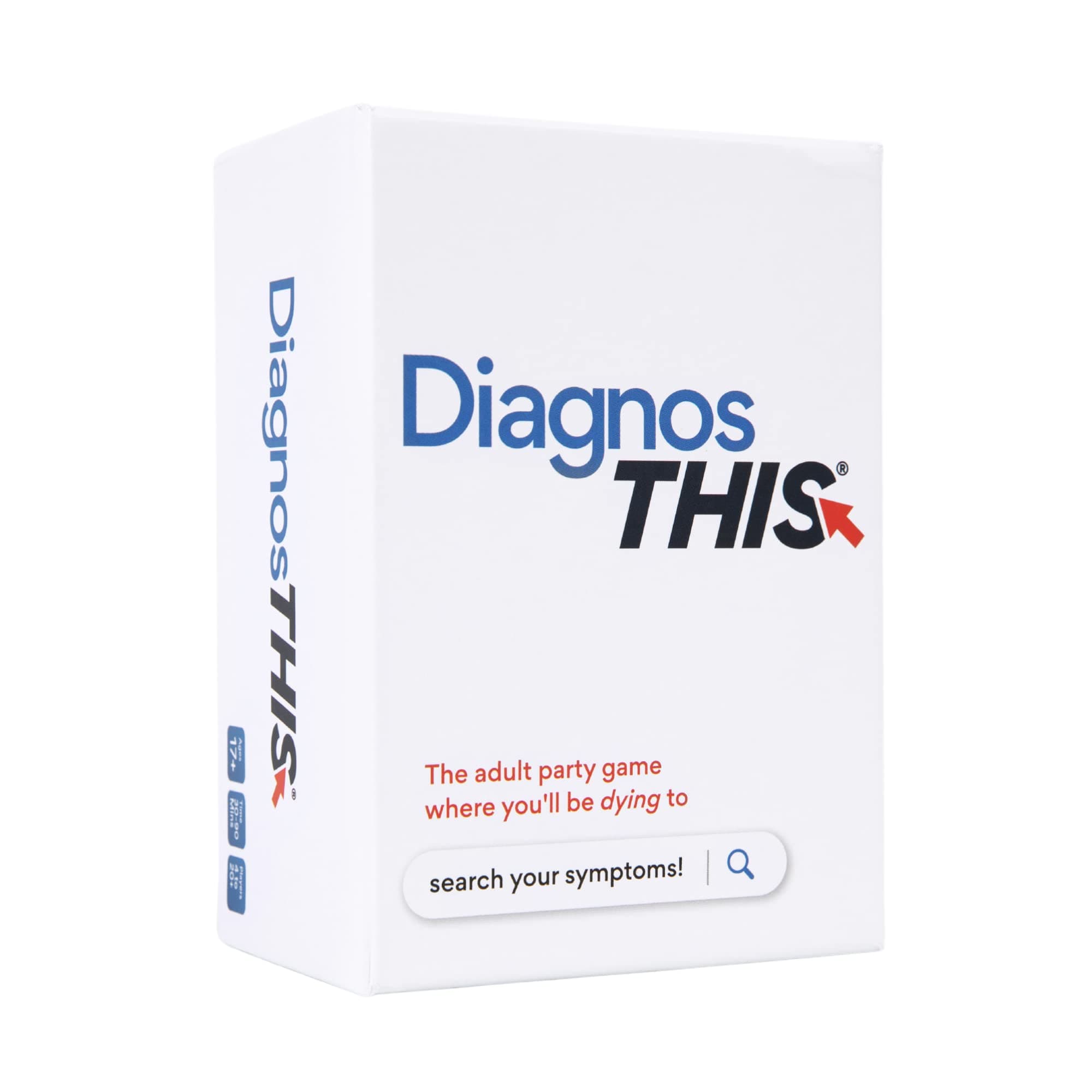 DiagnosThis – Hilarious Hypochondriac Party Game for Adults | 300 Diagnosis & 100 Symptom Cards for Medical Nerds, Hypochondriacs & Game Nights